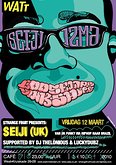 12 maart STRANGE FRUIT presents SEIJI in WATT cafe (van Uk Funky via Brazil to Hiphop). (NIEUWE LOCATIE)  